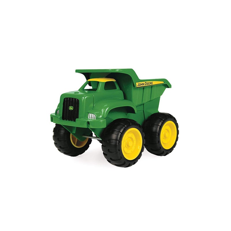 TOMY John Deere Vehicle Set - Includes Dump Truck Toy and Tractor Toy with Loader - Kids Outdoor Toys - Kids Construction and Sandbox Toys - 6 Inches - 2 Count - Ages 18 Months and Up - Image 3