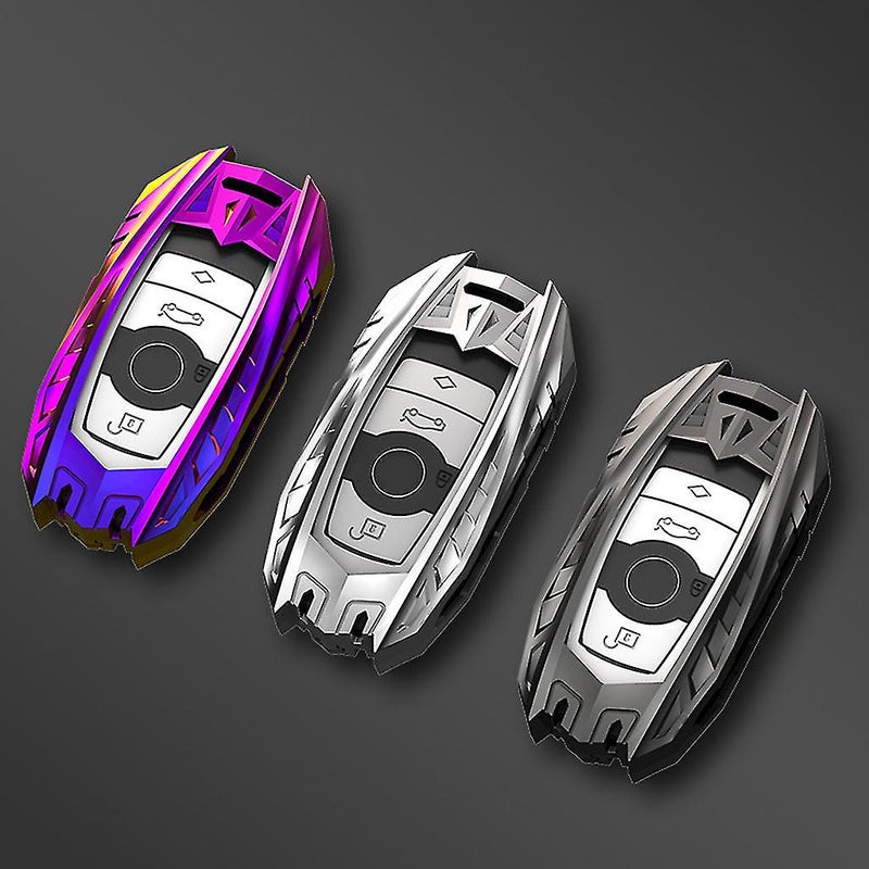 For 525li5 Series 530 Blade3 Seriesx1x2x3x4x5x6 Zinc Alloy Remote Key Shell Car-Purple A - Image 2
