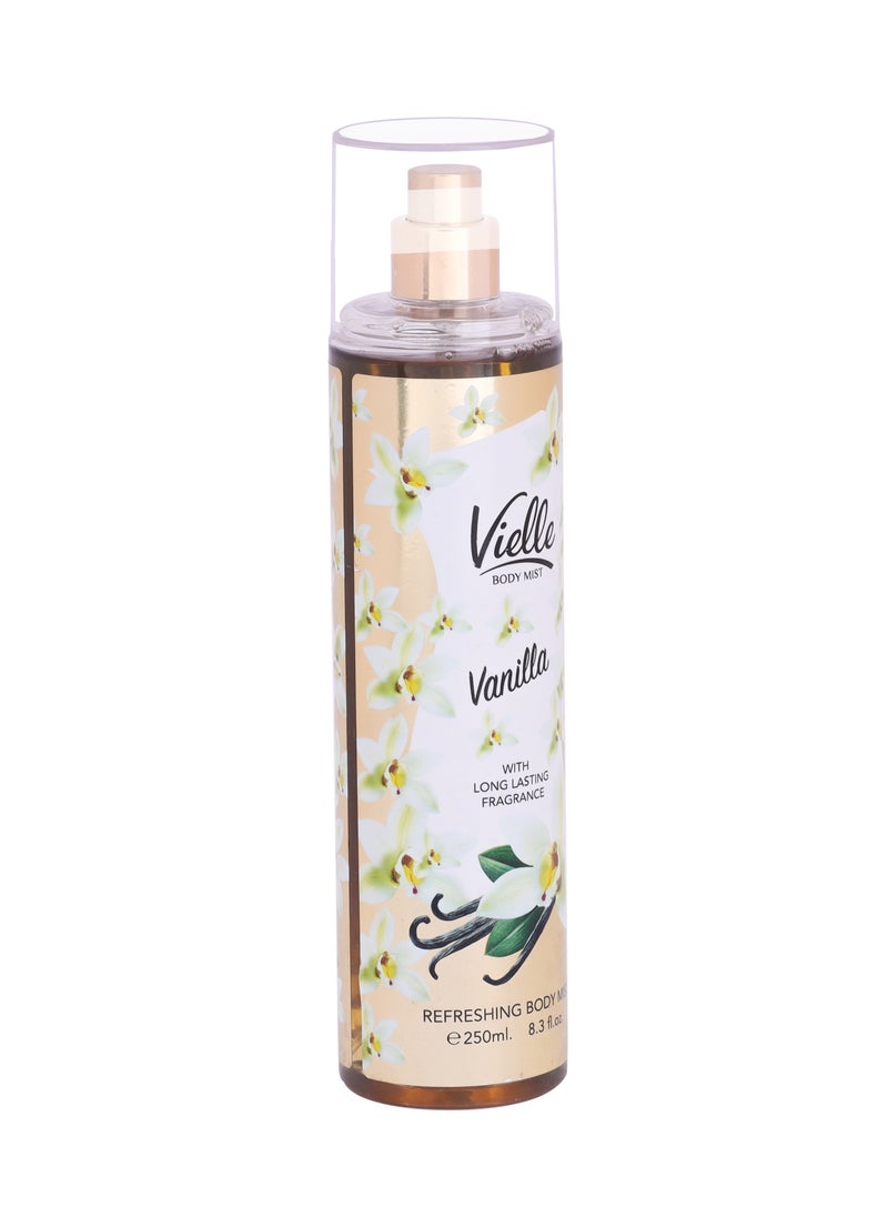 Vielle Body Mist Vanilla 250ml  - Image 3