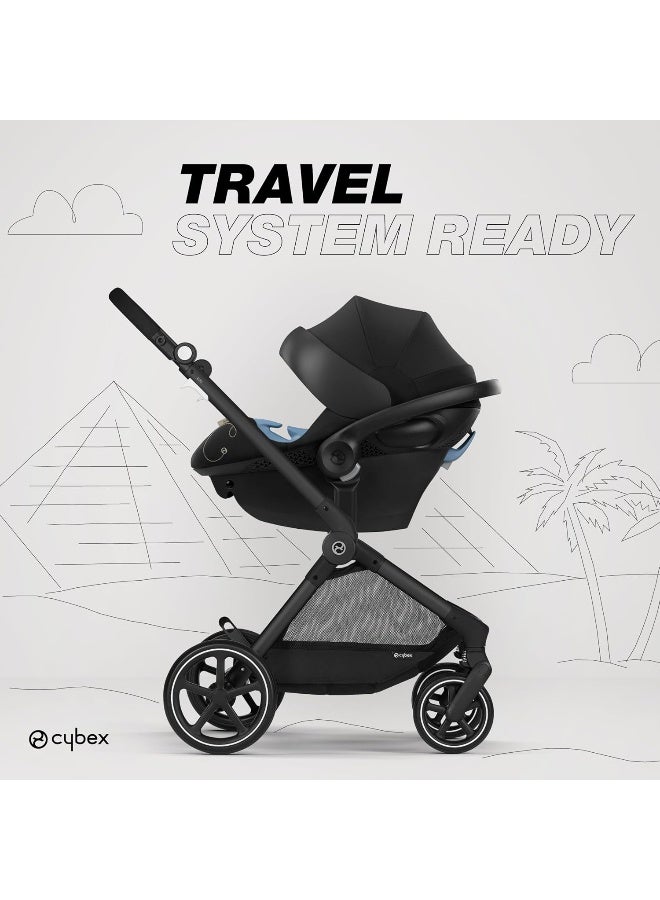 cybex عربة سيبكس إيوس 2 في 1، أسود قمرى - Image 4