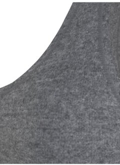 TOMMY HILFIGER Women's Tommy Icons Unlined Bralette - Cotton blend, Grey  - Image 5