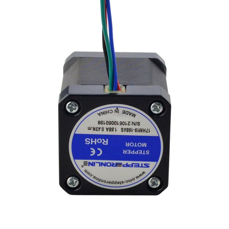 OSM Technology Co.,Ltd. محرك ستبربلاين Nema 17 ثنائي القطب 0.9 درجة (400 خطوة/دورة) 1.68A 44Ncm (62.3 أوقية. في) - Image 5