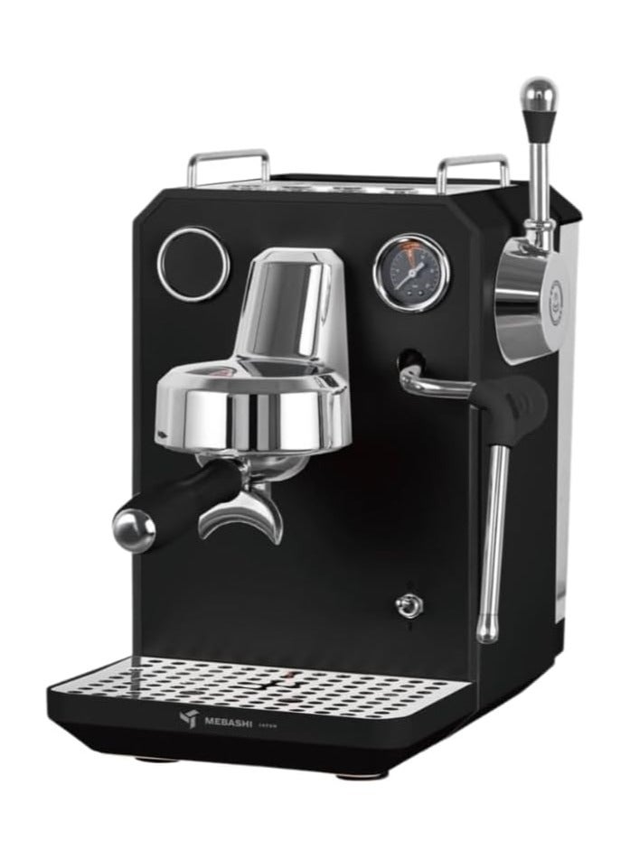 MEBASHI Commercial Coffee Machine, 1850W, 15 Bar, 1.7L Water Tank, Black (ME-CCM2066)