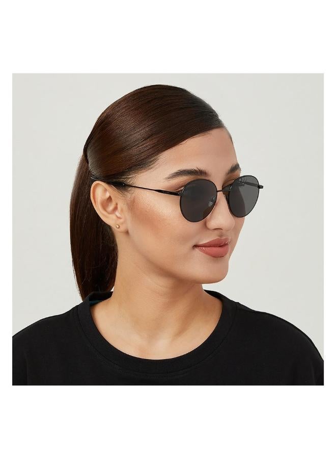 30 سندايز نظارات شمسية دائرية متقطعة، عاكسة، للرجال والنساء، حماية من الأشعة فوق البنفسجية: ٤٠٠ الأشعة فوق البنفسجية (أسود، أخضر) - Image 2