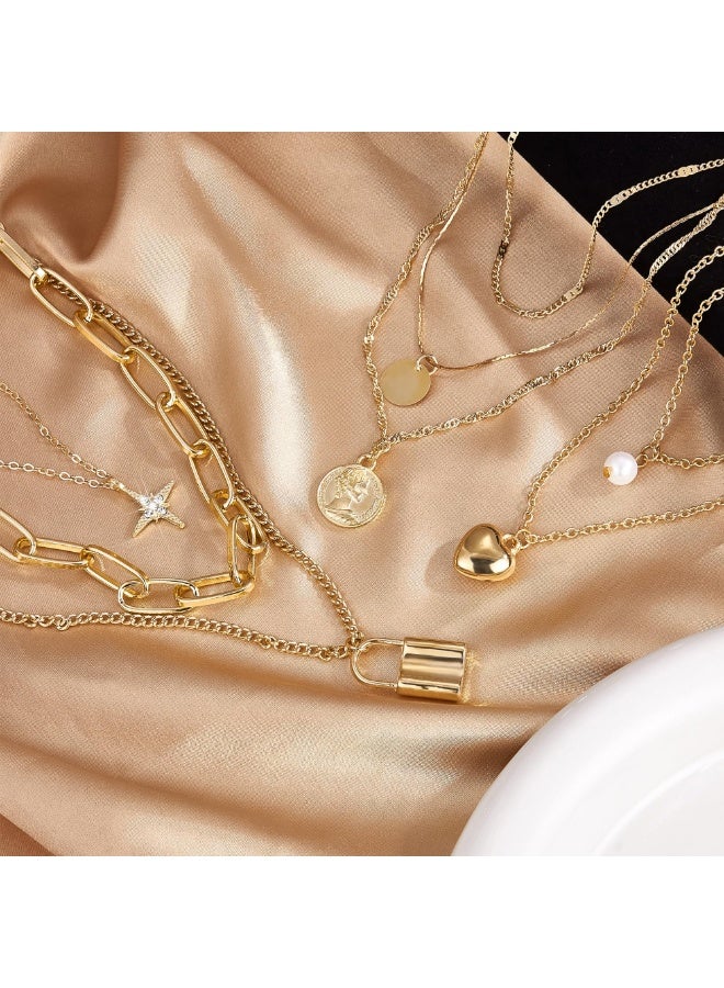 93 جهاز كمبيوتر شخصي المجوهرات الذهبية مجموعة للمرأة زي المجوهرات حزمة قلادة مطلية بالذهب سوار حلقة قابلة للتراكم أقراط المجوهرات لعيد الميلاد السنة الجديدة - Image 5