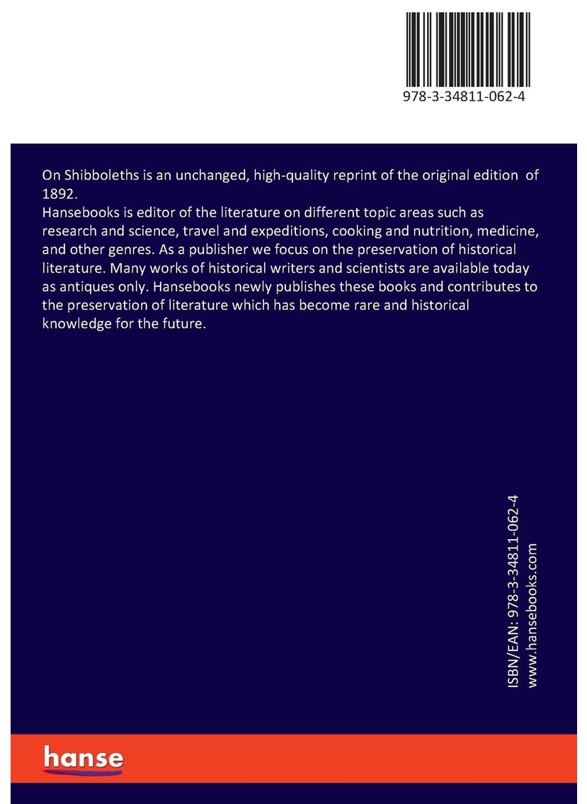 On Shibboleths  - Image 2