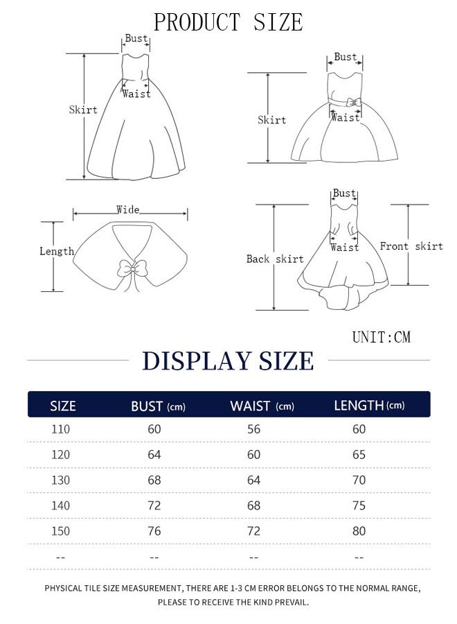 DUNISO Girls Dress Kids Short Sleeves Lace Party Dresses White Dress with Tutu Skirt Toddler Princess Birthday Party Wedding Dresses - Image 4