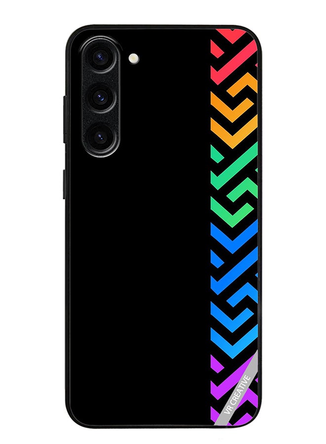 VR CREATIVE Protective Case Cover For Samsung Galaxy S24 Plus Abstract Design Multicolour - Image 1