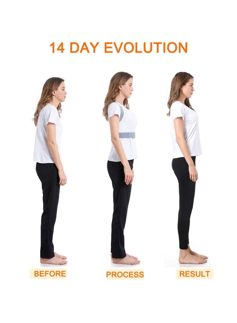 إي وورلد مصحح وضع قابل للتعديل بالكامل لتخفيف الآلام في أسفل وأعلى الظهر العمود الفقري والرقبة والكتف - Image 5