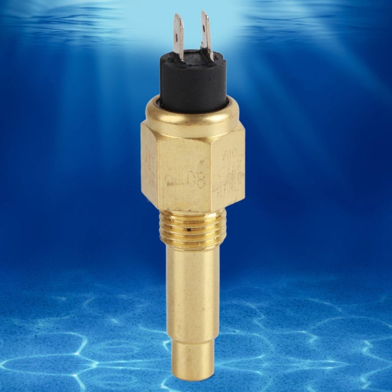 Brass Temperature Sensor 6-24V Wide Voltage 3W Low Energy Consumption - Accurate Measuring Range 38-120℃ Bimetal Alarm Switch for VDO - Image 3