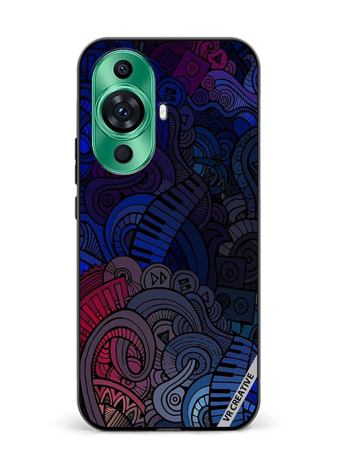 VR CREATIVE Protective Case Cover For Huawei nova 11 Ultra Music Design Multicolour - Image 1