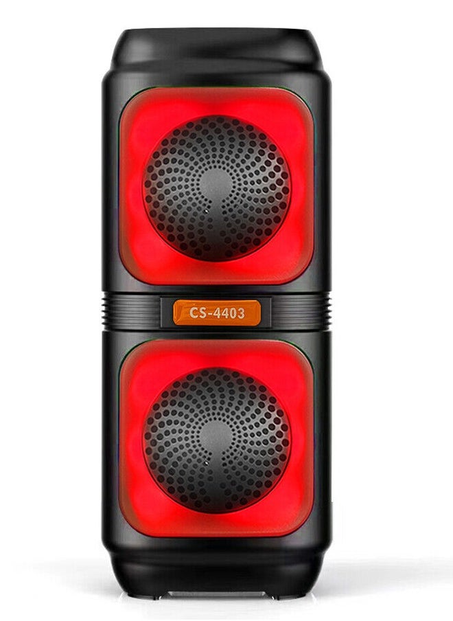 JL Audio - RGB Bluetooth Speaker with FM Radio, USB Port, and TF Card Reader and Microphone Socket Model JL-4405 - Image 1