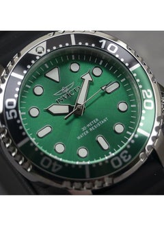 Invicta Pro Diver Men 48Mm Stainless Steel Green Dial Black Strip Black Strip  - Image 3
