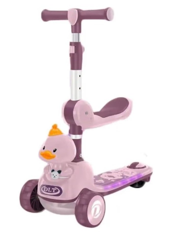 Generic Foldable Scooter, Purple
