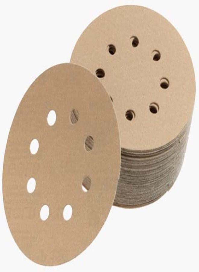 Mirka Gold 5 inch Sandpaper Discs / 8-Hole / 600-Grit / 50-Pack/Dustless Hook and Loop Sanding / 23-615-600 - Image 2
