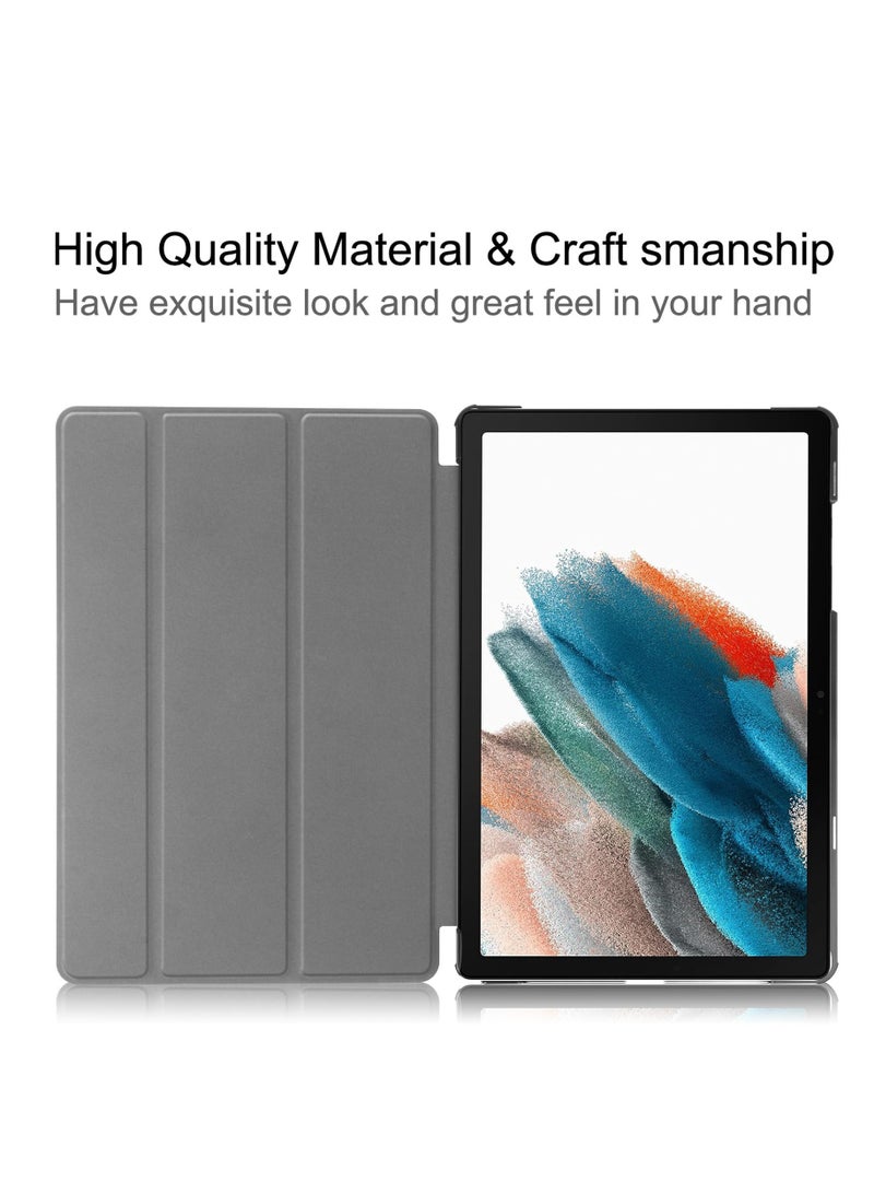 Compatible with Samsung Galaxy Tab A9 2023 Tablet Case 8.7inch PU Leather Tri-fold Bracket Cover for Galaxy Tab A9 (Unicorn)  - Image 5