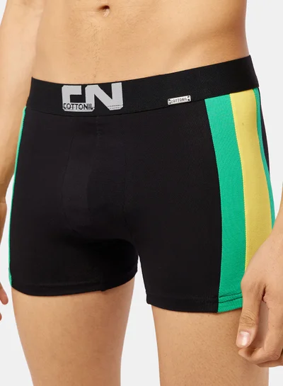صفقة COTTONIL بوكسر رياضي قطونيل سي ان للرجال - اسود؛M على Noon EG