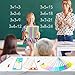Anemeeoke Multiplication Flash Cards Pop Fidget Multiplication Chart Times Table Educational Flashcard 3rd Grade 4th 5th 6th Grade Mint - Image 4