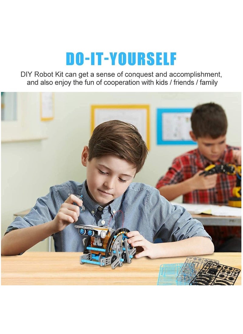 GGEROU - 13 in 1 Solar Robot Kit, Educational STEM Science Toy, DIY Solar Power Building Kit - Image 1