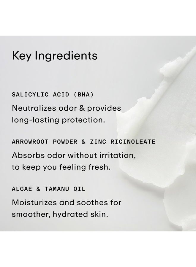 PHLUR Vanilla Skin Natural Deodorant - 48 Hour Odor Protection Natural Baking Soda Free & Aluminum Free, Salicylic Acid, Arrowroot Powder, Algae & Tamanu Oil - No Residue or Irritation - Image 3