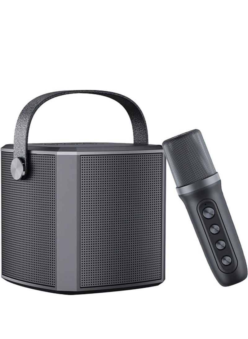 JAJEEK Bluetooth Karaoke Speaker for Kids & Family | Professional Microphone with Built-In PA System | Portable Outdoor Singing Speaker for Karaoke Parties, Home Entertainment, and Outdoor Events | Ideal for Kids' Singing Fun and Family Gatherings - Image 4