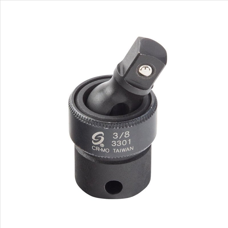 Sunex Tools 3301, 3/8 Inch Drive, Universal Impact Joint, Cr-Mo Alloy Steel, Cr-Mo Steel, Radius Corner Design, Flexible, Meets ANSI Standards - Image 1