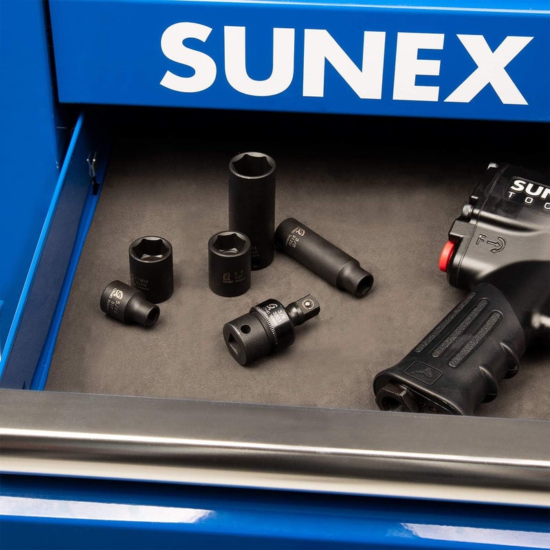 Sunex Tools 3301, 3/8 Inch Drive, Universal Impact Joint, Cr-Mo Alloy Steel, Cr-Mo Steel, Radius Corner Design, Flexible, Meets ANSI Standards - Image 5