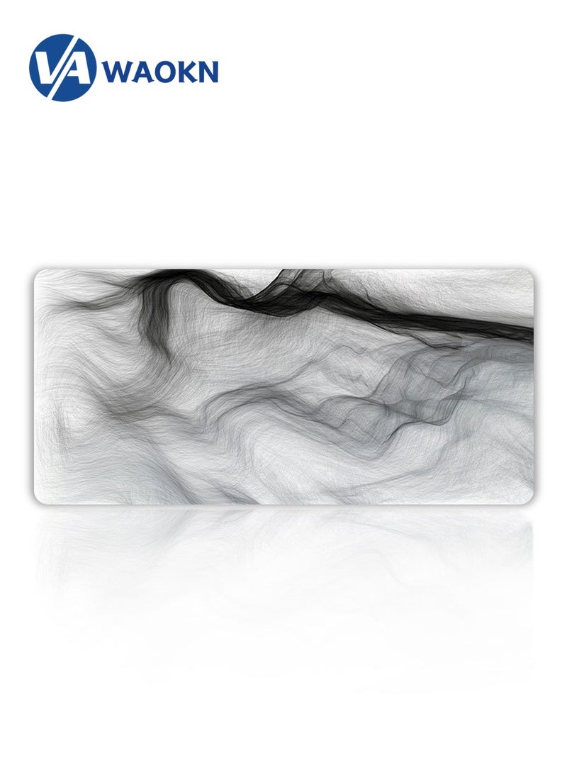 WAOKN E-Sports Mouse Pad, Large Size Natural Rubber Mouse Pad, Large Lock Edge Computer Shop Table Mat  - Image 1