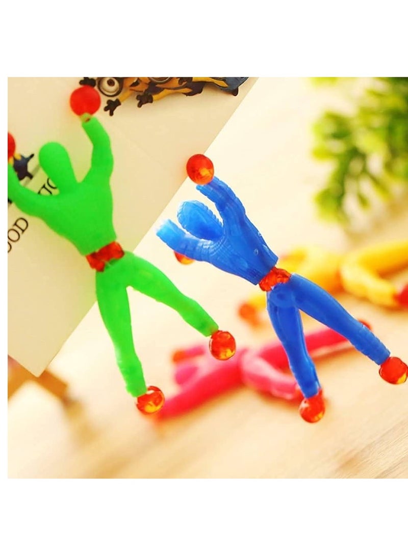 General - Climbing Man, 10pcs Sticky Wall Climber Toys for Men, Creative Tricky Window Toys,, Party Favors - Image 1