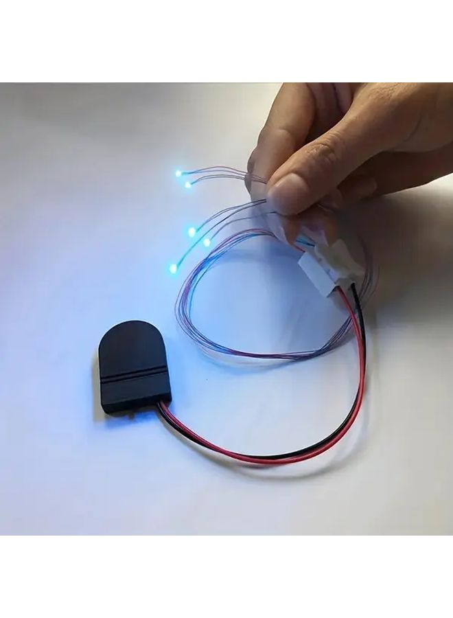 حامل بطارية أسود 6 قطع CR2032 مع مفتاح تشغيل/إيقاف لتخزين DIY - Image 4