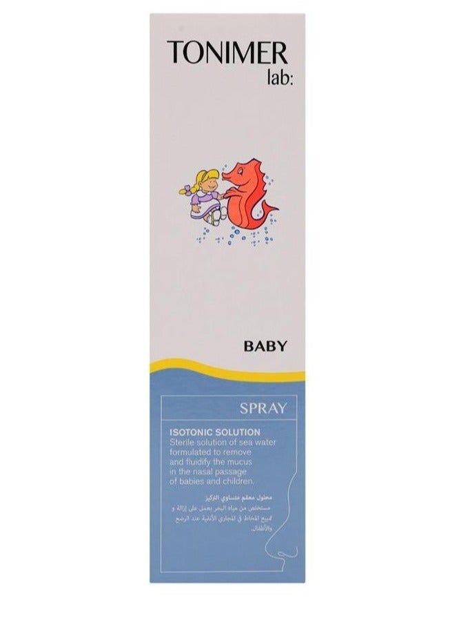 Tonimer Lab Baby Spray: Gentle Nasal Solution for Babies and Children 100 ML - Image 1
