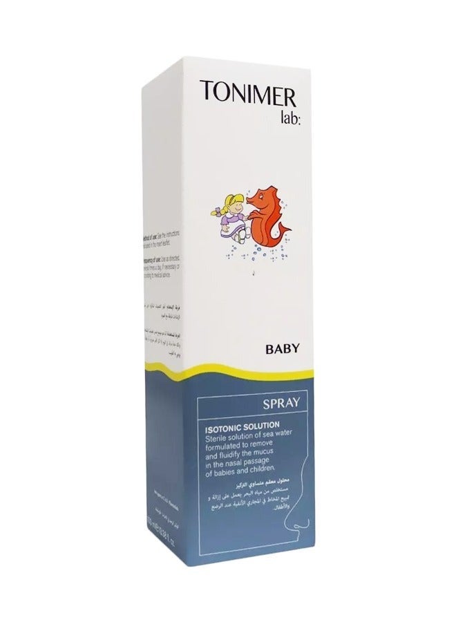 Tonimer Lab Baby Spray: Gentle Nasal Solution for Babies and Children 100 ML - Image 2