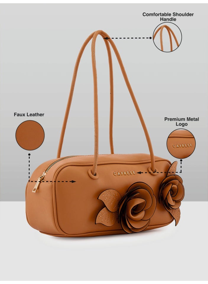 CAPRESE BLOOM BAGUETTE MEDIUM APRICOT - Image 3