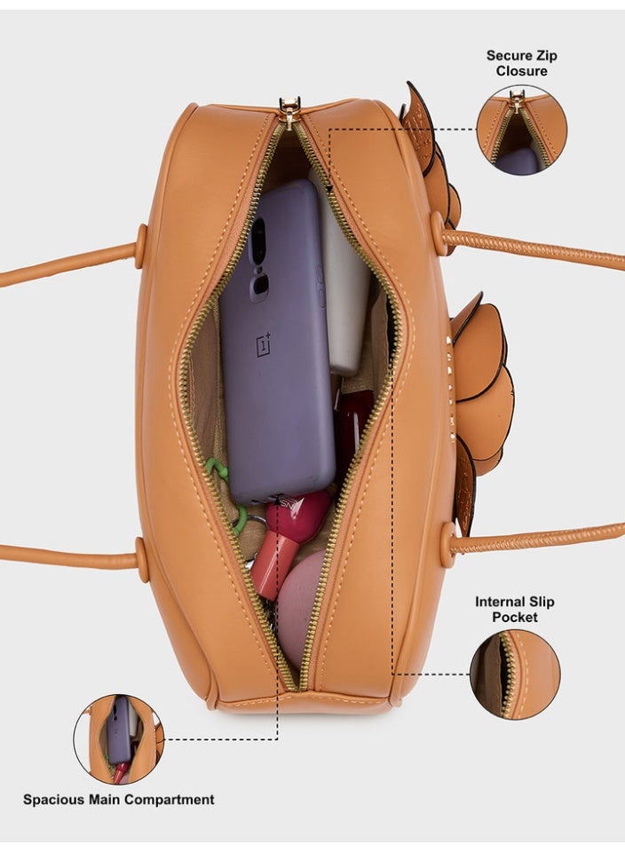 CAPRESE BLOOM BAGUETTE MEDIUM APRICOT - Image 5