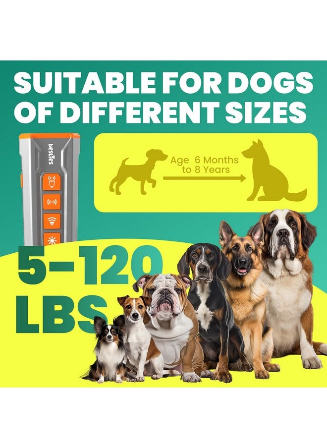 Besties BESTIES Dog Bark Deterrent Device, Dog Training Tool, Anti Bark Device for Dogs, Barking Silencer Indoor & Outdoor, Rechargeable, Alternative to Anti Bark Collar, BARK Stopper V1  - Image 2