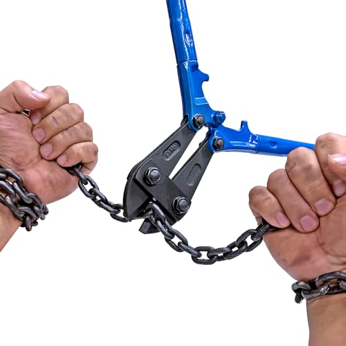 SPENDINS 14 IN Bolt Cutter with Drop Forged Cr-Mo Alloy Steel Blades,with Ergonomic Handle,Heavy Duty Metal Cutter for Rebars, Chains, Locks, Wires, Bolts, Fence. - Image 2