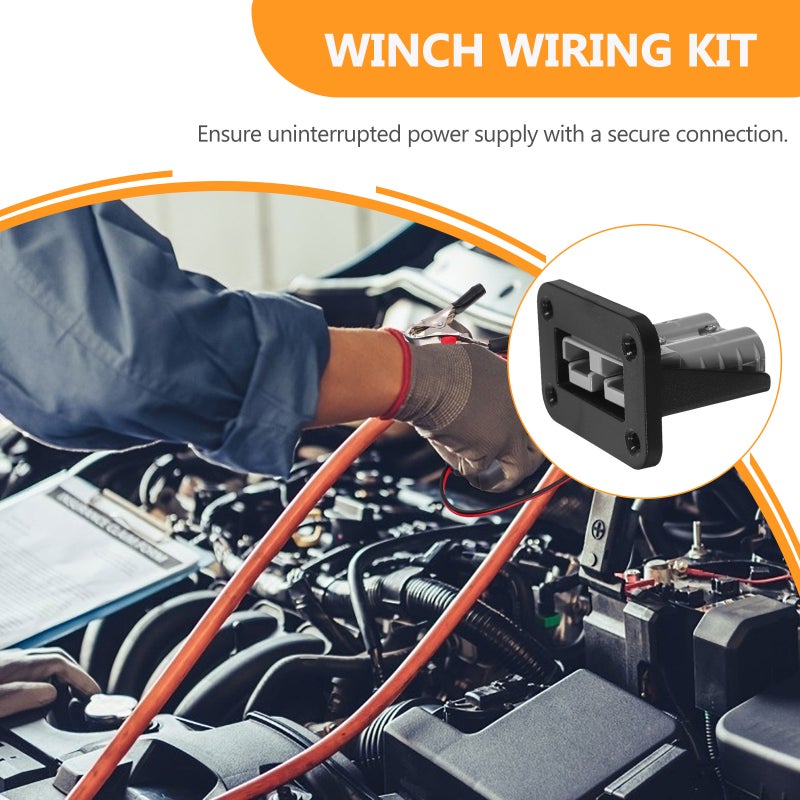 2pcs Quick Connect Wire Connector Trolling Motor Quick Connect Battery Disconnect Plug - Image 3