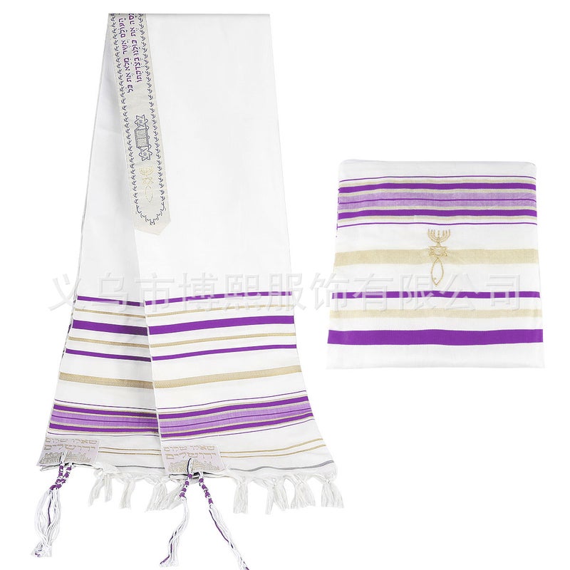 Prayer Scarf Tempit Shawl Prayer Religious Scarf Arabic Scarf 11 Colors 52*180Cm Muslim - Image 5