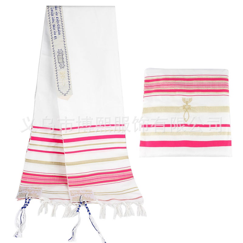 Prayer Scarf Tempit Shawl Prayer Religious Scarf Arabic Scarf 11 Colors 52*180Cm Muslim - Image 1