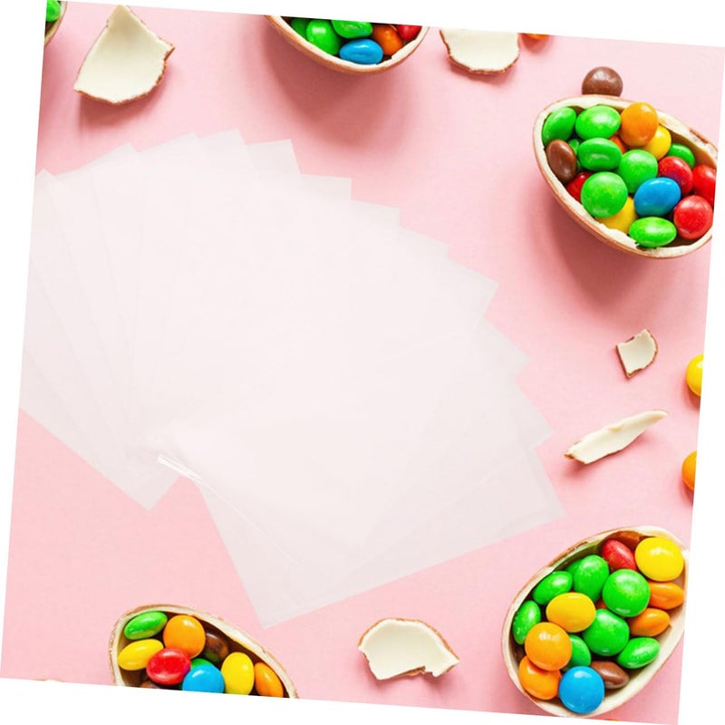 Clear Cellophane Bags For Snacks Cookies Chocolates Treats Packaging 200 Pieces - Image 3