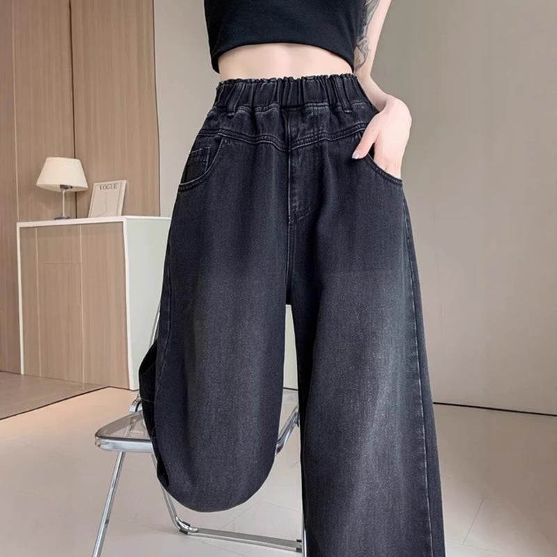 Unisex Casual Daily Denim Jeans - Image 4
