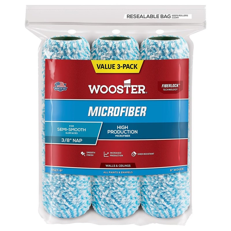 Wooster Brush R527-9 Microfiber Paint Roller