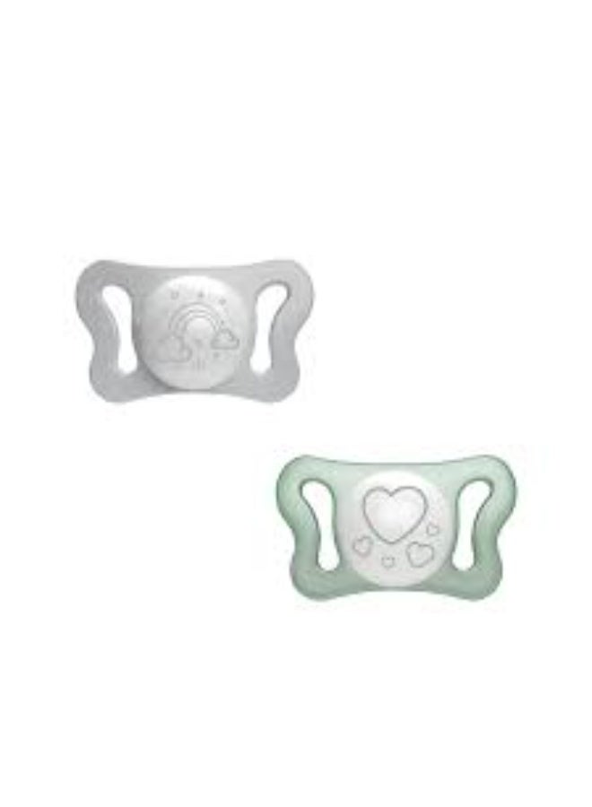 شيكو لهاية سيليكون تشيكو فيزيوفورما مايكرو تتوهج في الظلام للأطفال من عمر 0 ​​إلى 2 شهر - Image 2