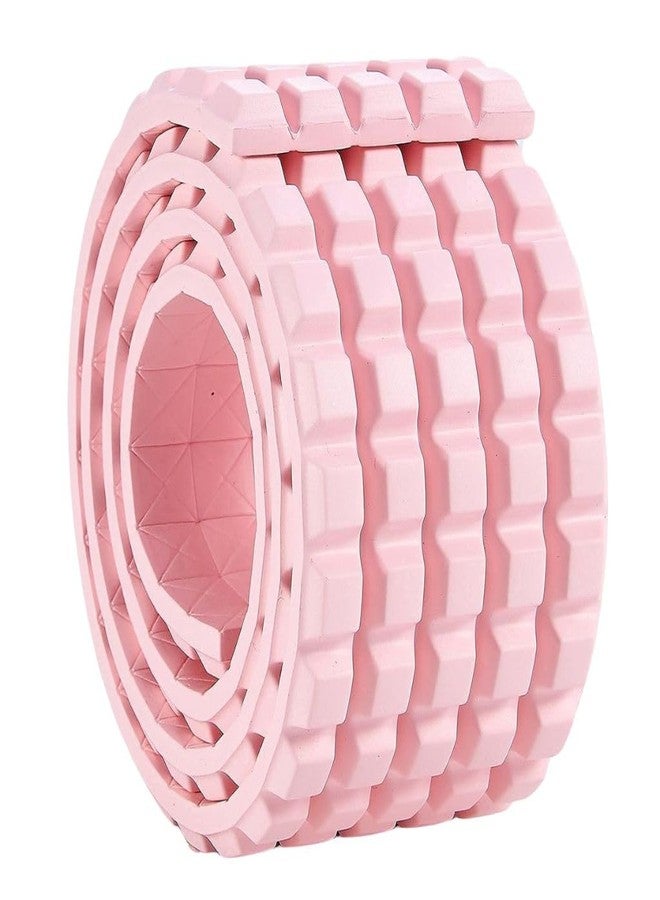 Trifecta Table Protection Strip Edge Safety Protector, Extra Soft Foam Strip for Baby, Flexible Baby Proofing Corner Guards, Safety Bumper for Table, Desk, BPA Free (Pink, Pack of 1) - Image 1