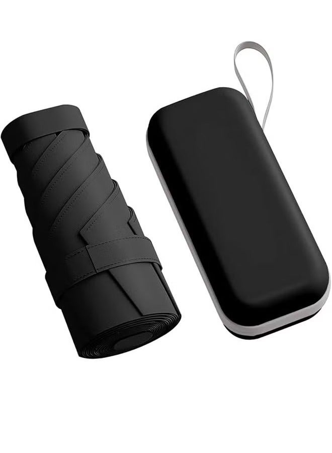 NH Portable Mini Capsule Umbrella: Suitable for both sunny and rainy days, with effective sun protection. This lightweight folding umbrella provides windproof and sunshade protection for the whole family (suitable for both boys and girls). - Image 1