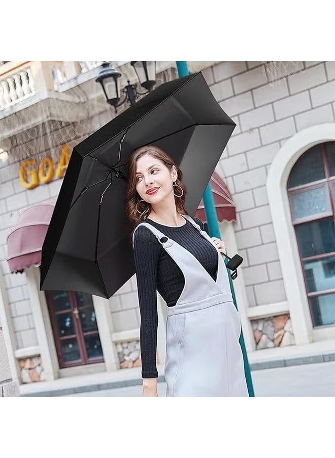 NH Portable Mini Capsule Umbrella: Suitable for both sunny and rainy days, with effective sun protection. This lightweight folding umbrella provides windproof and sunshade protection for the whole family (suitable for both boys and girls). - Image 4
