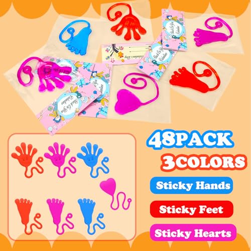 Leetous Preschool Valentines Party Favors Supplies Gifts for Kids Kindergarten 48 Pack Bulk Exchange Toys Cards Non Candy Treats for Classroom Boys Girls Valentines Prizes Games for School Classmates - Image 5