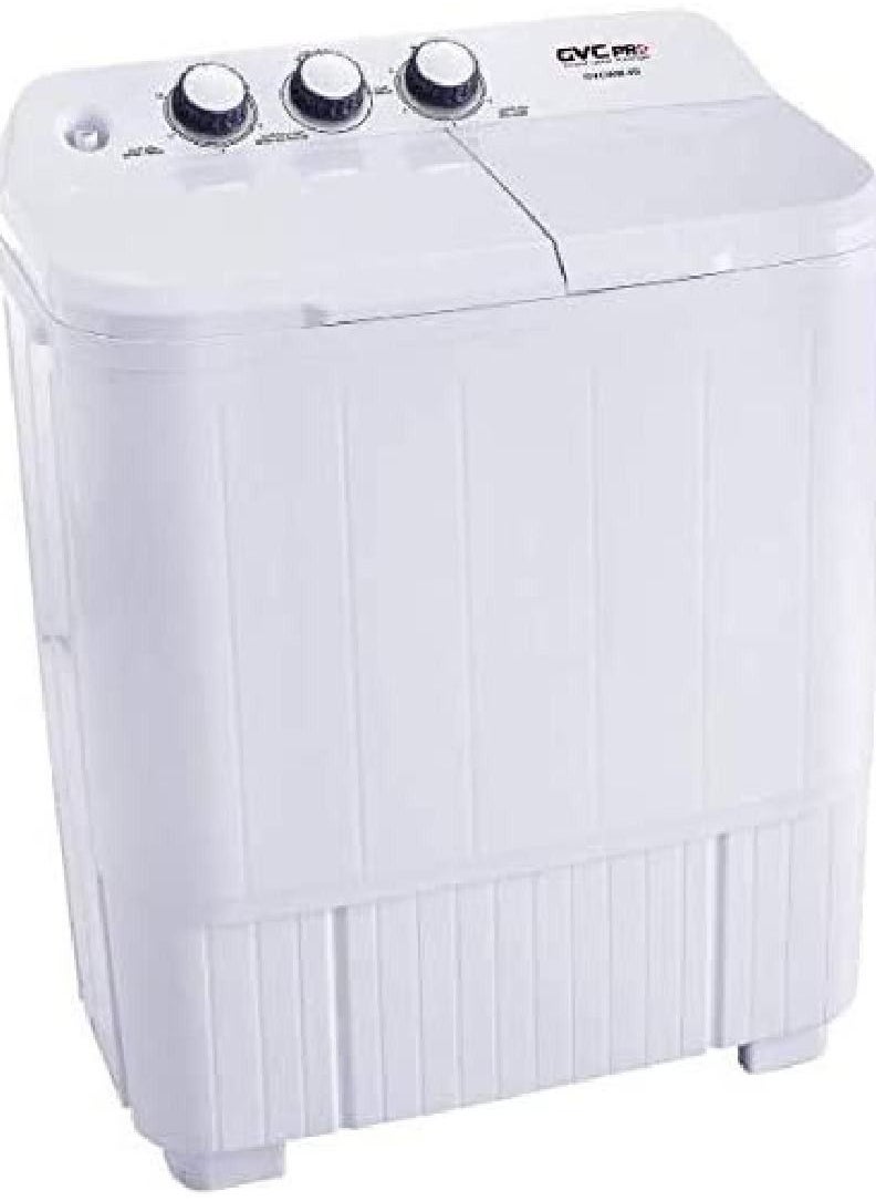 gvc pro - Washing Machine Twin tube 5KG - White - GVCWM-60G2 - Image 1