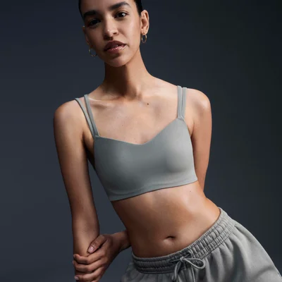 Nike Women's Zenvy Dri-FIT Strappy Light-Support Training Sports Bra