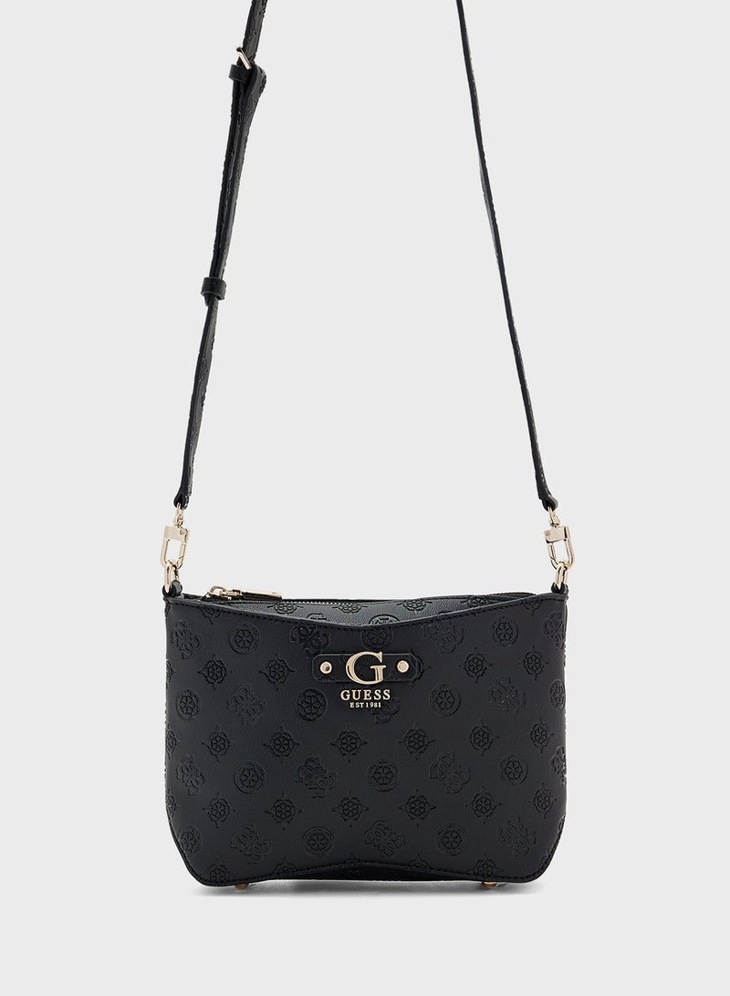 GUESS Gerty Top Zip Crossbody  - Image 1